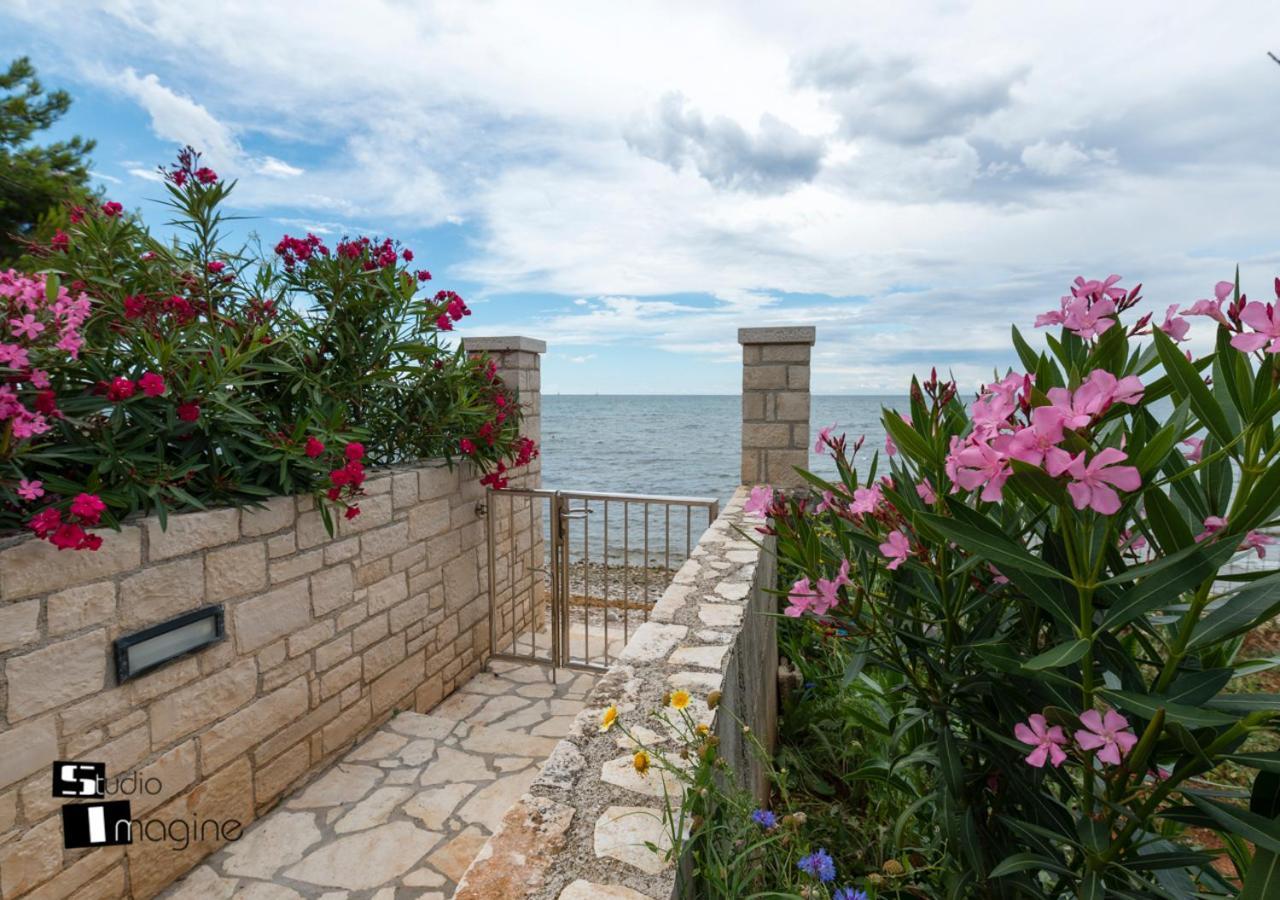 Charming Stone Cottage By The Sea Umag Eksteriør billede